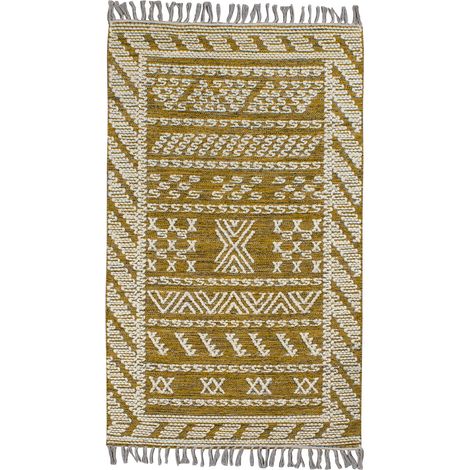 Tapis en laine et coton (1/4)