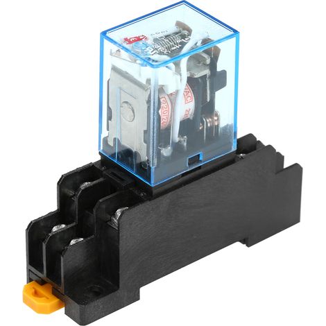 AC220V LY2NJ Spulenleistungsrelais, 8-poliges 10A Relaismodul mit Sockel. (1/5)