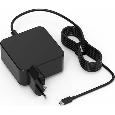 65-Watt-USB-C-Ladegerät, kompatibel mit einer Vielzahl von Laptops und Tablets, darunter MacBook Pro/Air, Lenovo ThinkPad, HP, ASUS, Acer, Huawei, Xiaomi und Samsung. (1/5)