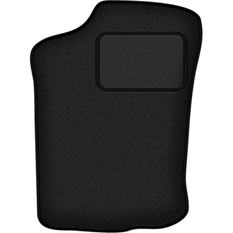 Tappetino in velluto lato guidatore per: Citroen BX Hatchback/Station Wagon (1982-1994) nero