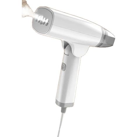 Fer à repasser portable, chauffage rapide, design compact, BLANC, UE (1/2)