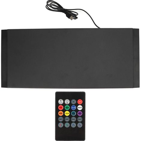 KM81 Support Moniteur Surélevé 8.5cm Hauteur Charge 55.1lb avec Télécommande Lumière Colorée Accessoire Bureau (1/5)