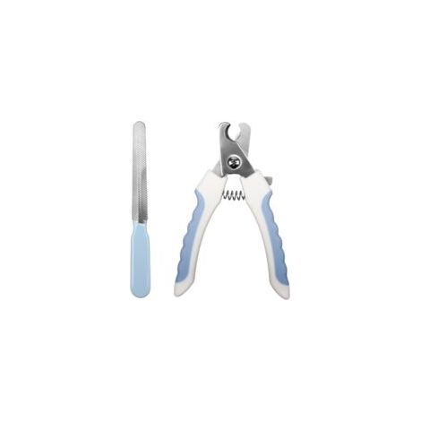 Coupe Ongle Chien et Chat, Coupe Griffes Chien Professionnelle en Acier Inoxydable pour Animaux de Compagnie, Contient Un fichier, Idéal pour Chiens Moyens et Grands, Chats, Lapins et Autres