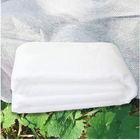 TAISHENGDA – Winter-Pflanzenschutzabdeckung 40 g/m², 3 x 6 m, Vlies-Pflanzenschutzabdeckung, Winter-Rollabdeckung zum Schutz von Freilandpflanzen vor Frost – Res (1/5)