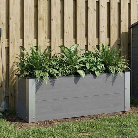 Teenpull – Hochbeet Grau 100 x 30 36 cm (1/5)