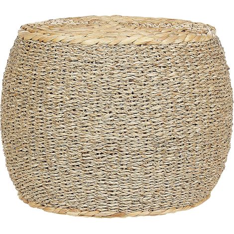 Pouf HAIPHONG Seegras Beige (1/5)