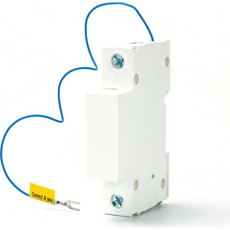 Disjoncteur Wifi 1P+N 16A-63A Rail DIN AC230V Commande Vocale Pour Tableau Electrique (1/5)