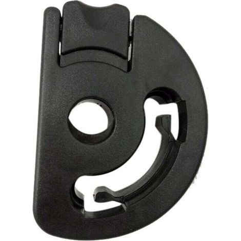 Nuovo supporto bracciolo per sedile regolabile, compatibile con 307 408, lato destro, in plastica. (1/4)