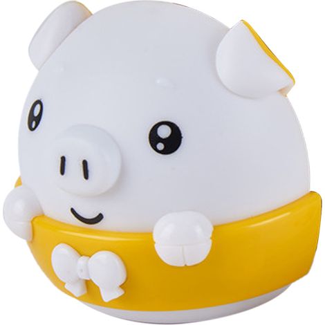Veilleuse télécommandée à luminosité réglable, mini veilleuse mignonne à brancher, douce pour les yeux, pour chambre à coucher, chambre de bébé, jaune (1/5)