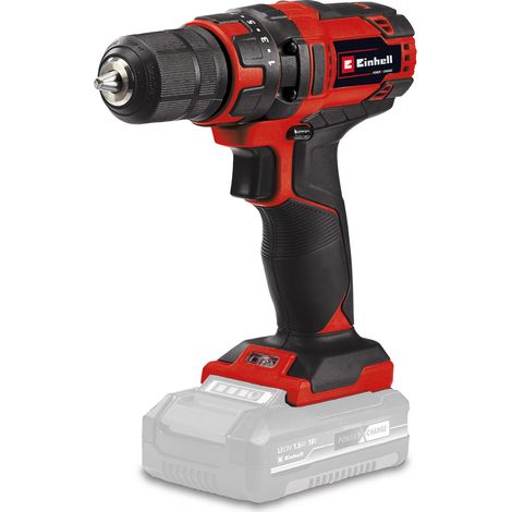Einhell Perceuse Visseuse sans fil TC-CD 18/35 Li - Solo PXC (Li-ion, 18V, Couple 35, éclairage LED) Livré sans batterie ni chargeur