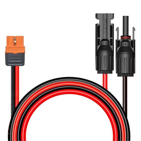 Câble adaptateur Solar Connector vers XT60i pour Ecoflow/DELTA 2/Max (2000) (1/5)