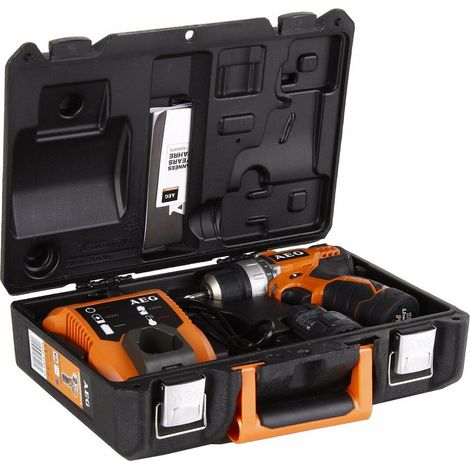 AEG – Perceuse-visseuse 12V Li-ion avec 2 batteries 2.0Ah – Couple 34Nm – Vitesse 350/1500 tr/min – Mandrin auto 10mm – Éclairage LED — vue 6