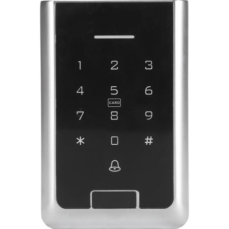 Clavier de contrôle d'accès sans fil, alimentation CC 10-24 V, étanche IP66, clavier de porte à mot de passe, clavier d'entrée sans clé pour portail (1/5)