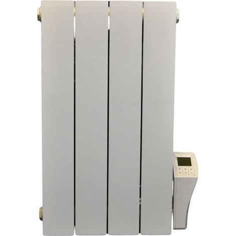 Deltacalor – Radiateur électrique à inertie 1000W – Pierre naturelle – Programmable avec fonction ASC – Indice IP24 – Pour pièces humides