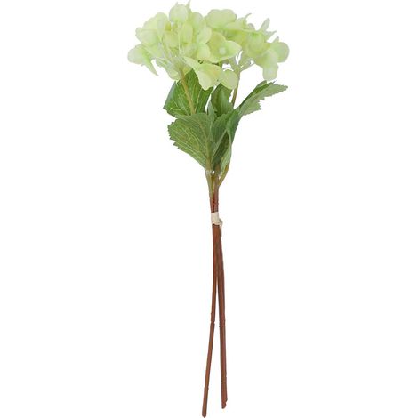 Bouquet D Hortensias Artificiels - Fleurs En Soie Réalistes - Décoration Mariage Et Maison - Lot De 1 (1/5)