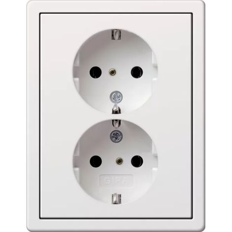 Gira Schuko-Steckds. 2f. rws-gl 0780112 (1/2)