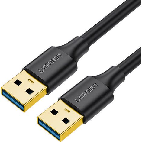 Ugreen USB-A (macho) a USB-A (macho) 3.2 Gen 1, 1 m - Negro (1/5)