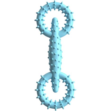 Jouet molaire pour animal de compagnie  Jouet à mâcher pour chiot  Anneau de traction pour chien, jouet interactif à mâcher pour soulager l'ennui, nettoyer les dents, jouer, entraîner