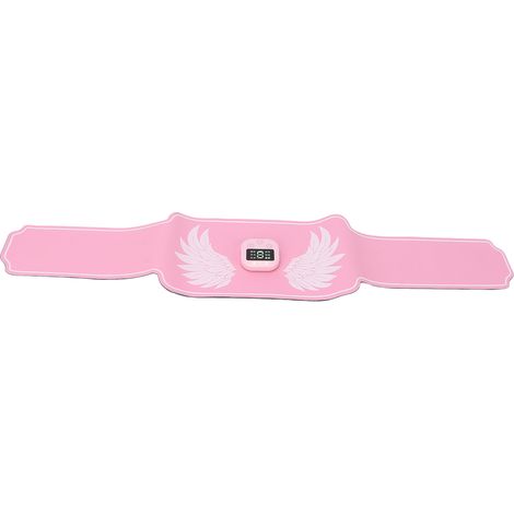 Ceinture abdominale électrique de stimulation musculaire, ceinture de maintien de la taille, rose (1/5)