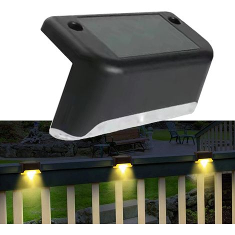 Lot de 12 lampes solaires, étanches IP65, allumage automatique, pour jardin, allée, extérieur (1/5)