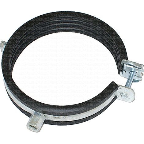 ASW Einhand - Schraubrohrschelle mit Einlage M8 / M10 31-36mm (1/5)