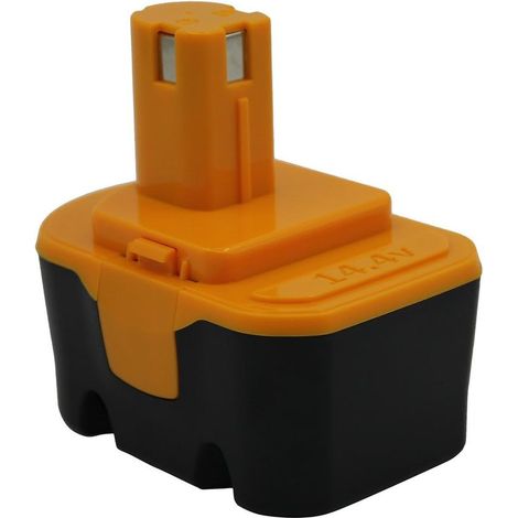 Batterie de rechange pour outil électrique 14.4V 2.0Ah pour Ryobi tournevis sans fil 130224010 130224011 130281002 1314702 1400144 1400655 1400656 1400671 4400011 130224017 HP1441 RY6201 (1/5)