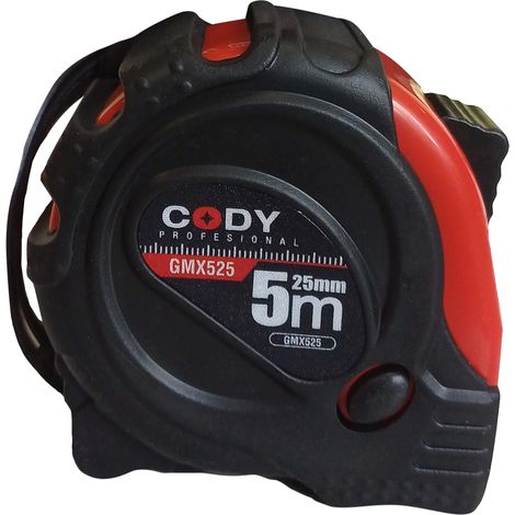 Codiven Flexómetro gomaGMX-525 5 Mt 25mm