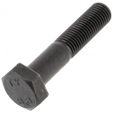 TH M12X50 Pas 125 Acier 8.8 Noir PF DIN 960