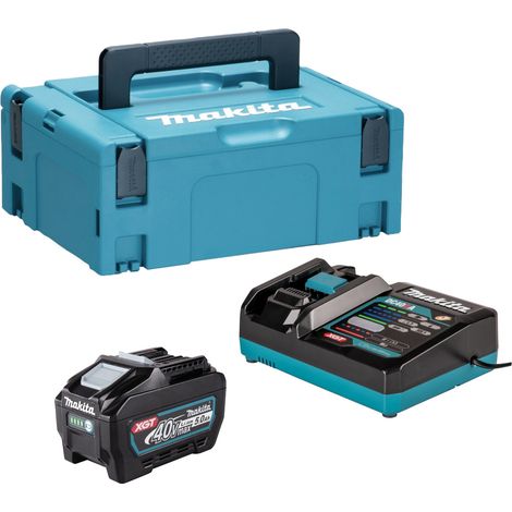 Makita Power Source Kit 1x BL 4050 F batería 40 V máx. 5,0 Ah XGT + cargador DC 40 RA + Makpac (1/4)