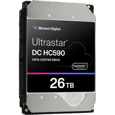 Western Digital DC HC590 disco duro interno 26 TB 7200 RPM 3.5" SATA