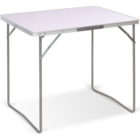 Tavolo Pieghevole Alluminio 80 x 60 x 69 cm (1/5)
