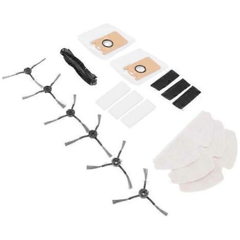 Ensemble d'accessoires pour balayeuse de sol, accessoires pour robot aspirateur, accessoires pour aspirateurs ménagers