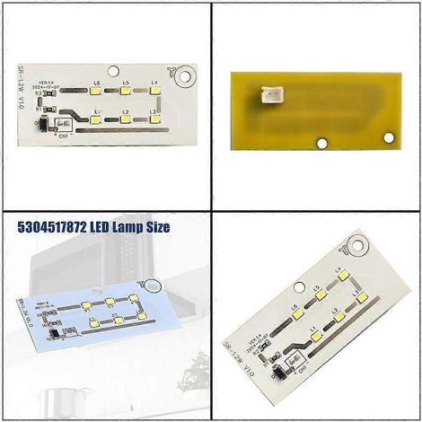 Pièce de rechange pour lampe de micro-ondes (référence 5304517872) (1/4)