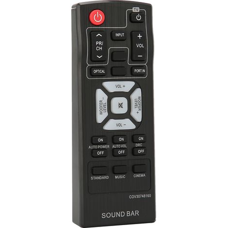 Télécommande universelle de remplacement pour barre de son LG et système audio Bluetooth (1/5)