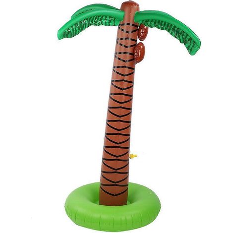Palmier gonflable 2024 pour enfants, jouet d'extérieur avec jet d'eau, idéal pour l'été, la pelouse, le jardin, la piscine et les fêtes.
