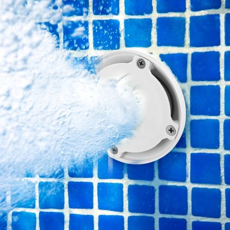 Busette refoulement piscine spa rotative 360° remplacement ABS diam 5.3cm plat 10.7cm h 6.8cm 155g (1/5)