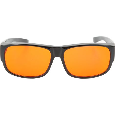 Blaulichtfilterbrille mit leistungsstarkem Profifilter beugt Gaming-Ermüdung, Blendung und UV-bedingter Augenbelastung vor (quadratisch) (1/5)