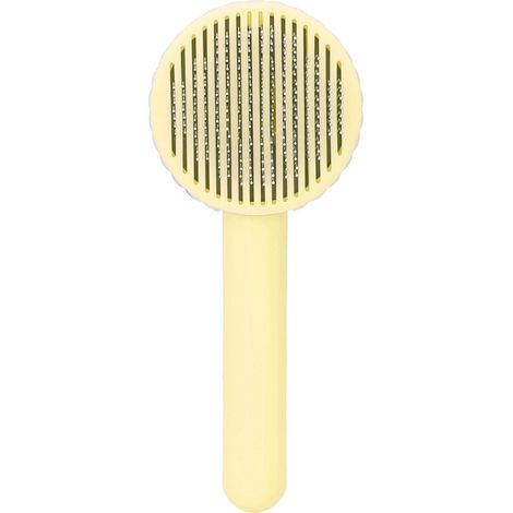 Brosse Professionnelle Ronde à Picots Épais pour Chats et Chiens - Massage et Toilettage (1/5)