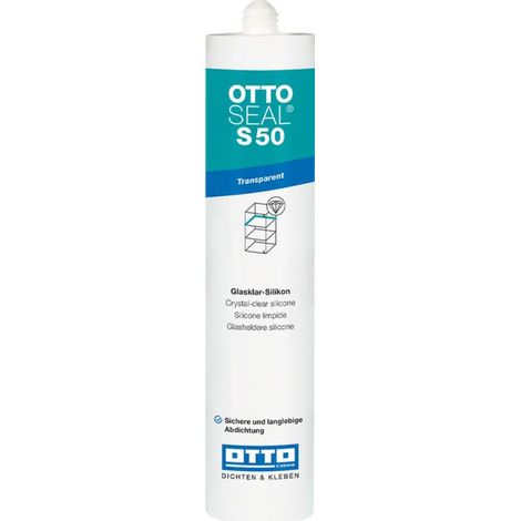 OTTOSEAL Silikon S-50 310ML C30 GLASKLAR - 7050430