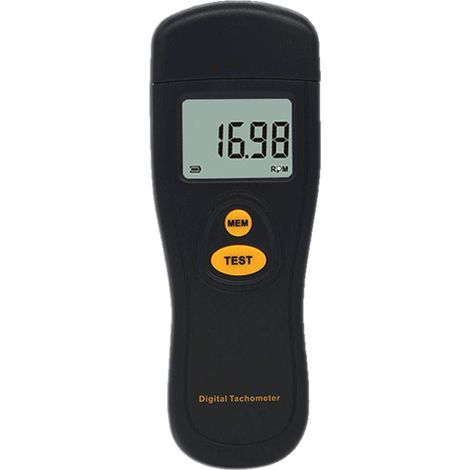 Tachymètre numérique sans contact, indicateur de vitesse de rotation, testeur de régime moteur, compteur de vitesse photoélectrique, mesure durable-AquaForge