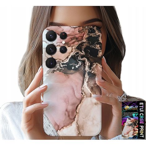 Hülle für Samsung Galaxy S23 Ultra – elegantes Marmormuster + Folie (1/5)