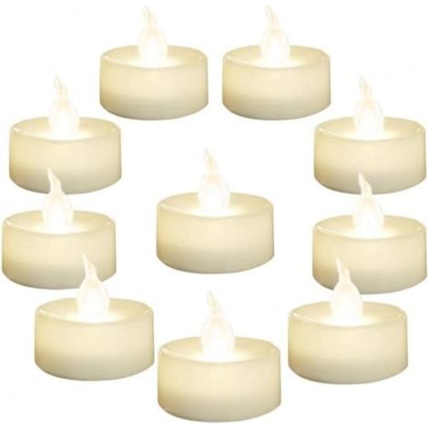 Lot de 10 lampes chauffantes LED avec télécommande (1/4)