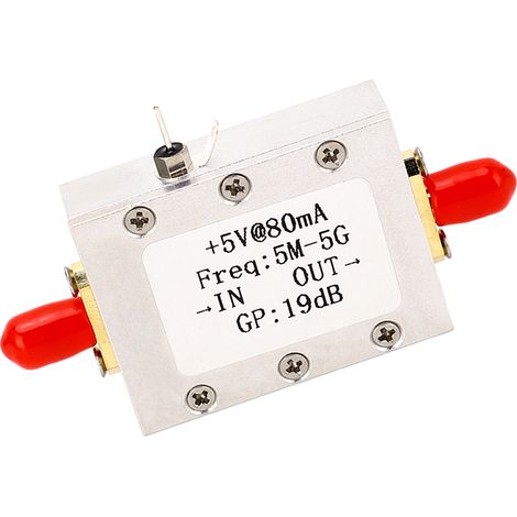 Module amplificateur de signal à large bande et haute linéarité (19 dB) 5 MHz - 5 GHz pour applications industrielles 5 V (1/5)