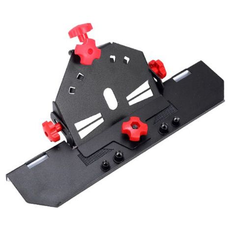Support de chanfrein à 45 °, Installation de vis, support de meuleuse d'angle, Guide de coupe de carreaux de céramique multifonctionnel, outil utilitaire de chanfrein (1/5)