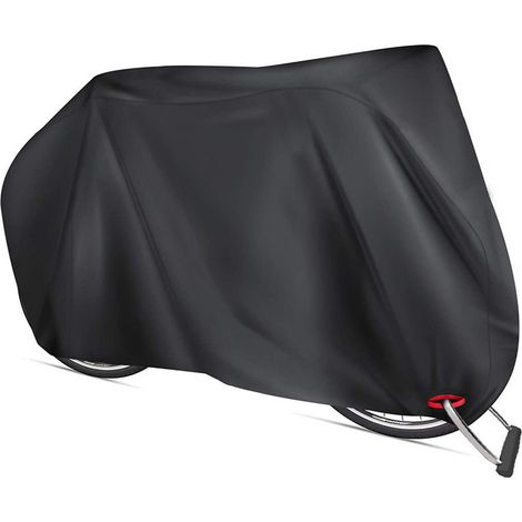 TP Noir au centre et argenté des deux côtés190TXL : 20070110 Housse pour VTT, housse pour vélo, veste de vélo, housse imperméable, anti-poussière et anti-UV