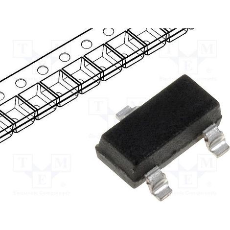 SMD-Transistor BC857C