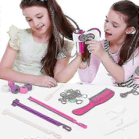 Appareil électrique automatique pour tresser les cheveux (DIY) – Outil de coiffure pour créer des tresses torsadées (idée cadeau pour filles) (1/4)