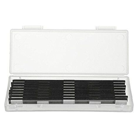 10Pcs 82Mm X 5.5 Mm Hss Rabot Réversible Lames Pour Bosch Black Decker Mafell-- (1/5)
