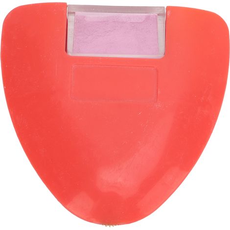 Craie de tailleur triangulaire, faible usure, lavable, marqueur de couture pour patchwork, coupe de vêtements, rouge rose (1/5)