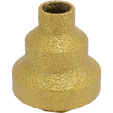 Ouvre-trou conique de particules de diamant, tige M10 20 35 50mm, foret à cône sec et humide (1/5)